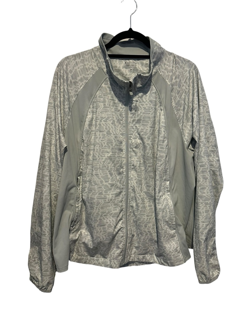 Athleta Women’s Plus Size “Run With It” Printed Jacket in a Size 2X